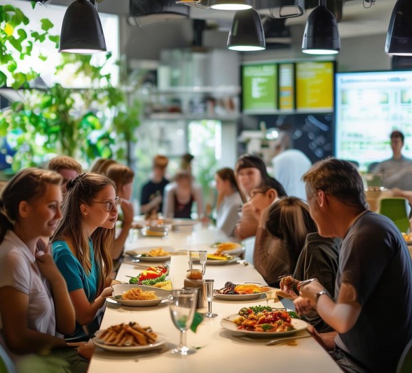 将服务规范与员工幸福结合，打造公司食堂