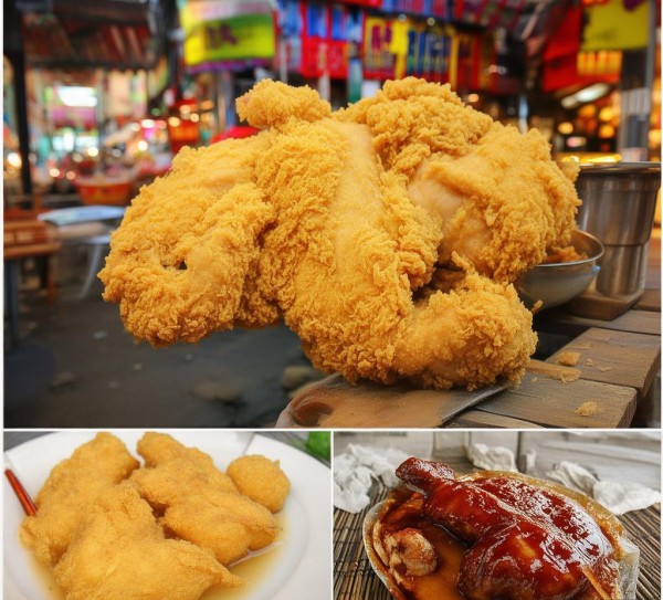 长春特色美食推荐，炸鸡、炸鱼片、烧鸭等