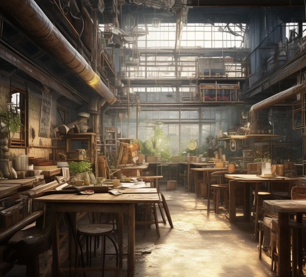 职工食堂，温暖而温馨的家