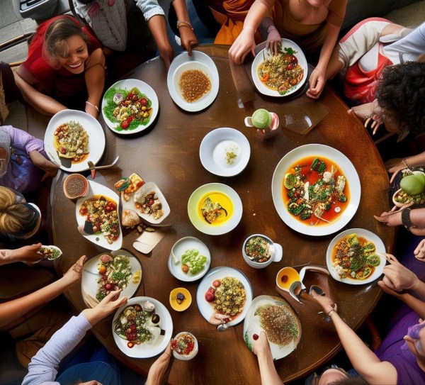 美食，连接人们的心灵之桥，在美食中寻找情感的共鸣与交流的桥梁